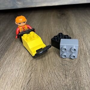 Lego DUPLO Dirt Compactor Town Construction Set 4661‎ 2005 Complete Legoville